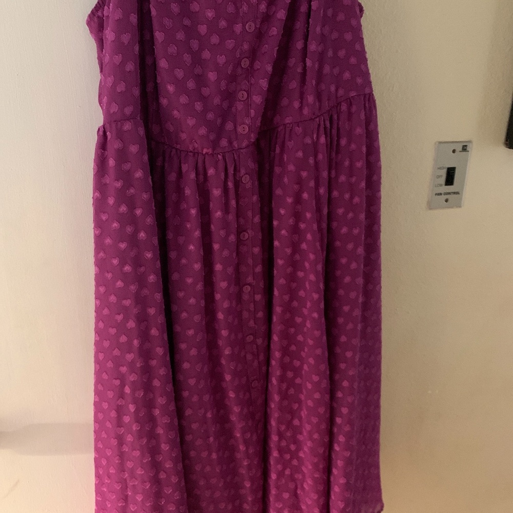 Torrid Chiffon Midi Dress